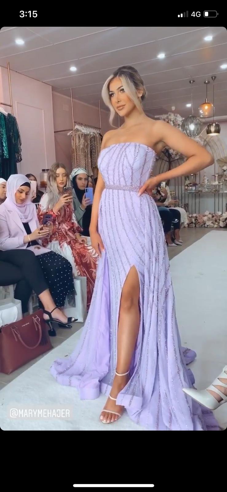 Tiered Tulle Party Gown - BG Clothing Manufacturer
