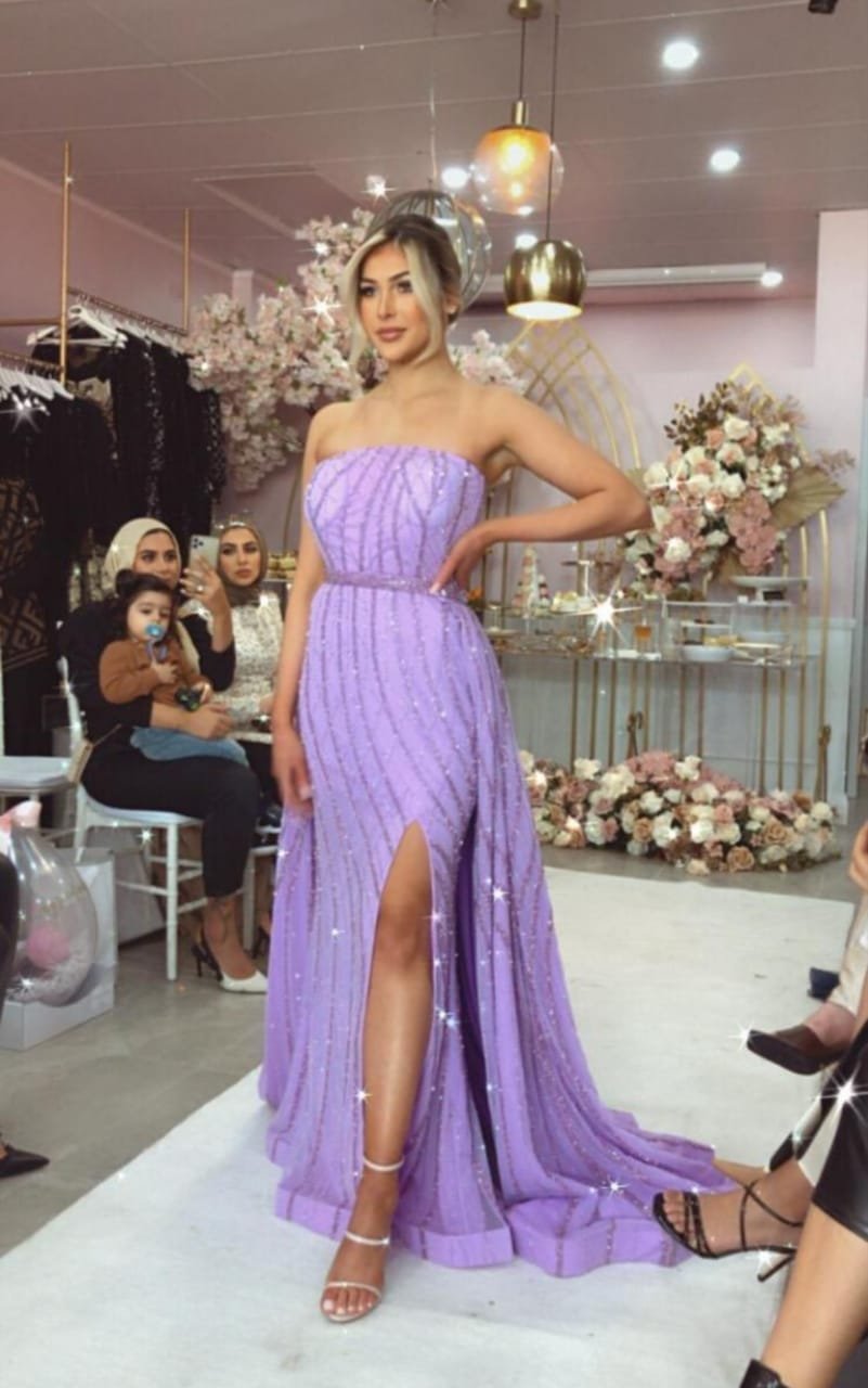Premium Sequin Evening Gown - BG Clothing Manufacturer