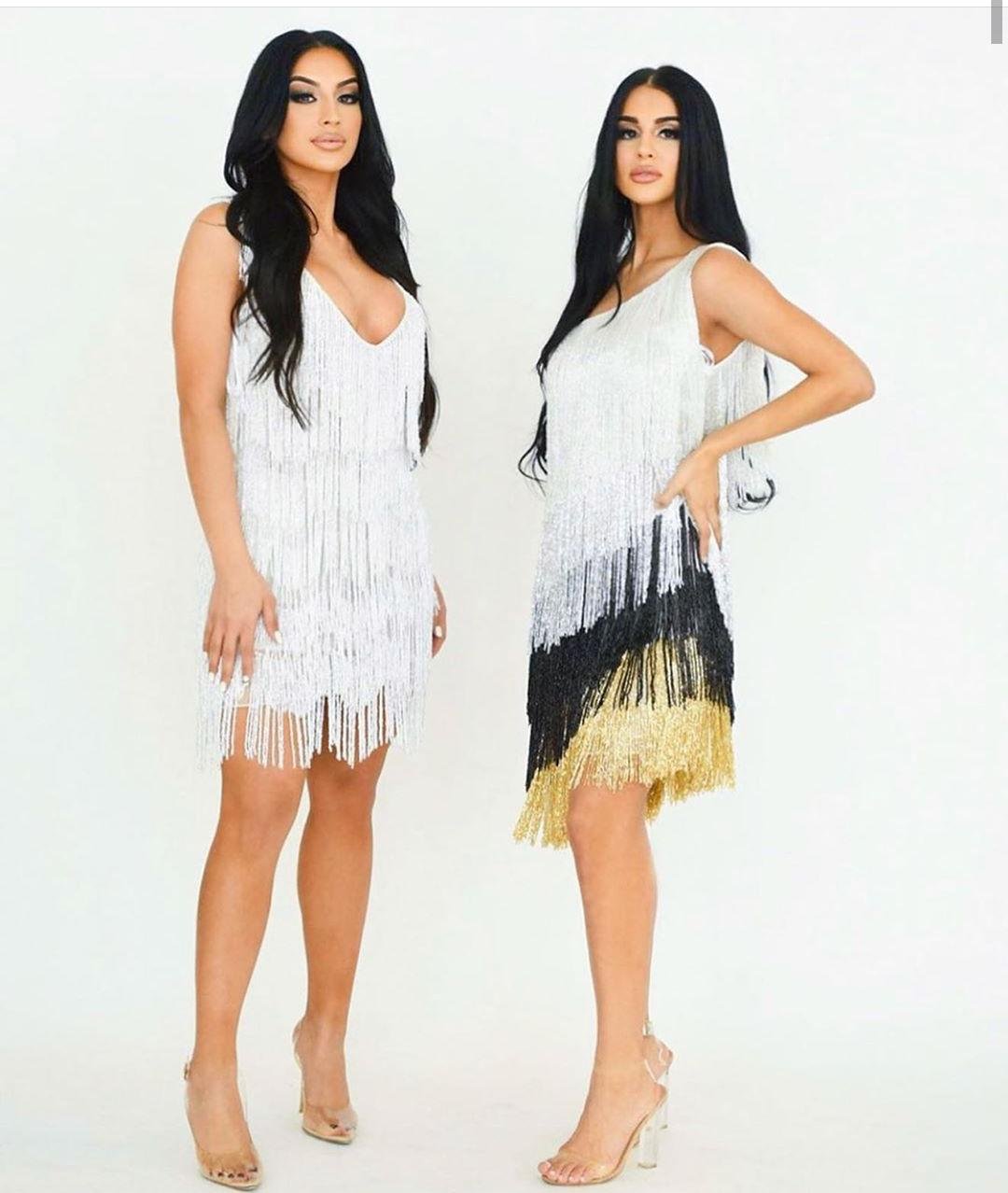 Luxury Beaded Cocktail Dress - BG Clothing Manufacturer