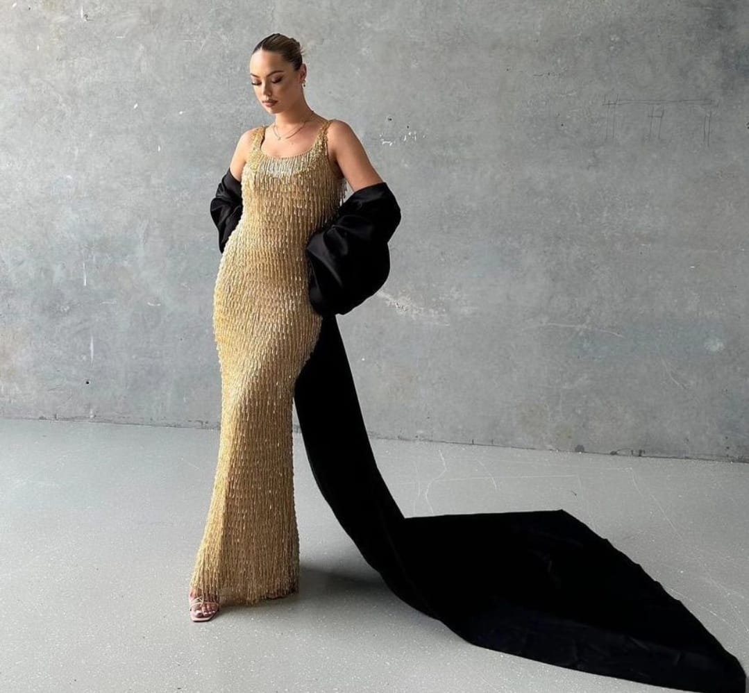 Luxury Backless Evening Gown - BG Clothing Manufacturer