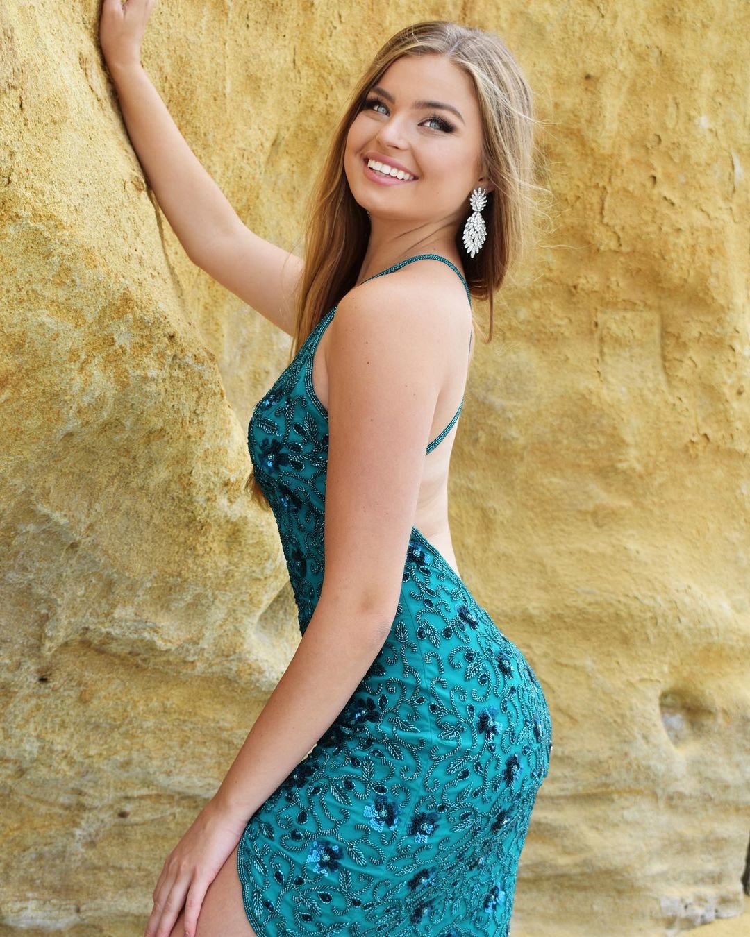 Embellished Ballroom Gown - BG Clothing Manufacturer