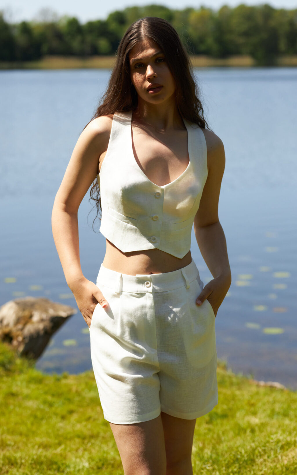 Linen clothing design 12 by BG Clothing